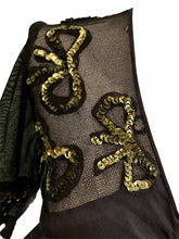 Charger l'image dans la galerie, "Olive" Robe de soirée années 40. Taille M