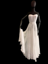Charger l'image dans la galerie, " Colombe " Robe années 40. Taille XXS/XS