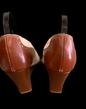 Charger l'image dans la galerie, Chaussures années 40. Taille 37,5