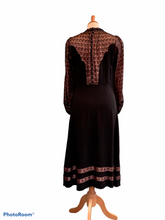 Upload image to gallery, &quot;Pink&quot; 40s lace bust dress. Size S
