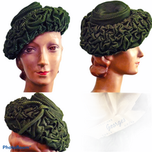 Upload image to gallery, &quot;Velvet&quot; Hat from the 50s

