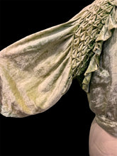 Charger l&#39;image dans la galerie, &quot;Anisette&quot; Boléro en velours de soie années 30. Taille M
