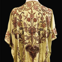 Upload image to gallery, &quot;Anis&quot; embroidered silk kaftan from the 1920s
