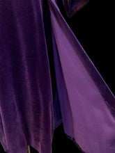 Charger l&#39;image dans la galerie, &quot;Violette &quot; Robe de soirée années 40. Taille S
