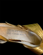 Upload image to gallery, &quot;Gold&quot; Golden shoes from the 30s. Size 36
