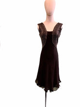 Upload image to gallery, &quot;Flapper&quot; Evening dress from the 20s. Size XS
