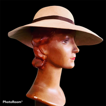 Upload image to gallery, &quot;Cream&quot; 1930s hat
