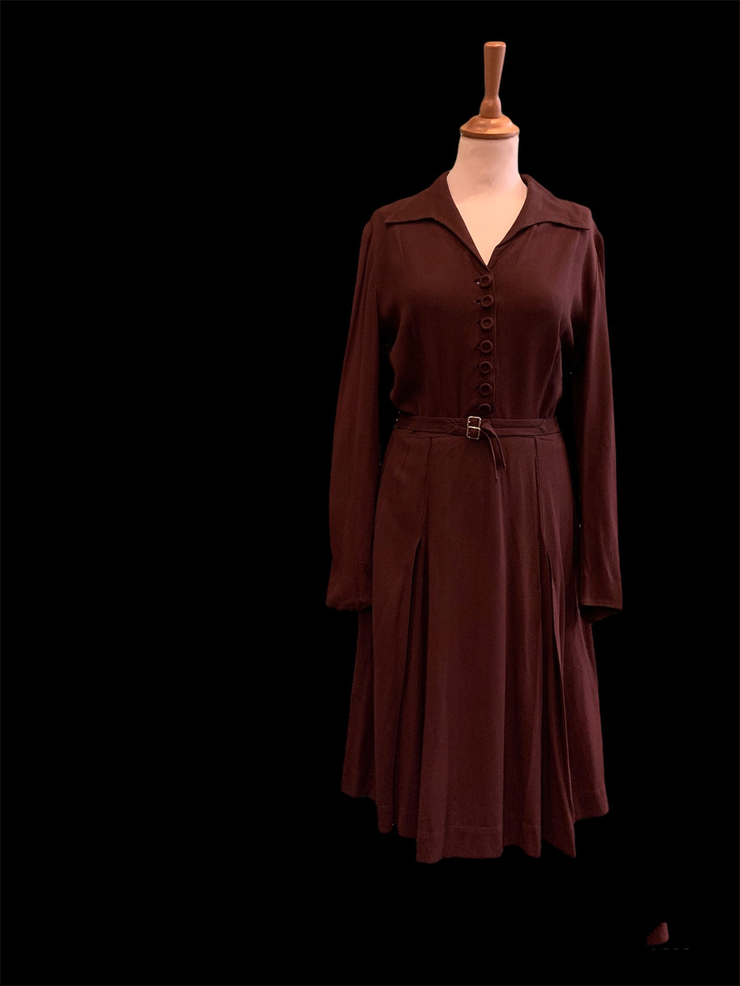 Robe années 40. Taille M